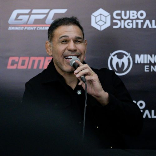 Rogério Minotouro é embaixador e um dos treinadores do Lutando pela Tropa (Foto: DC Couth)