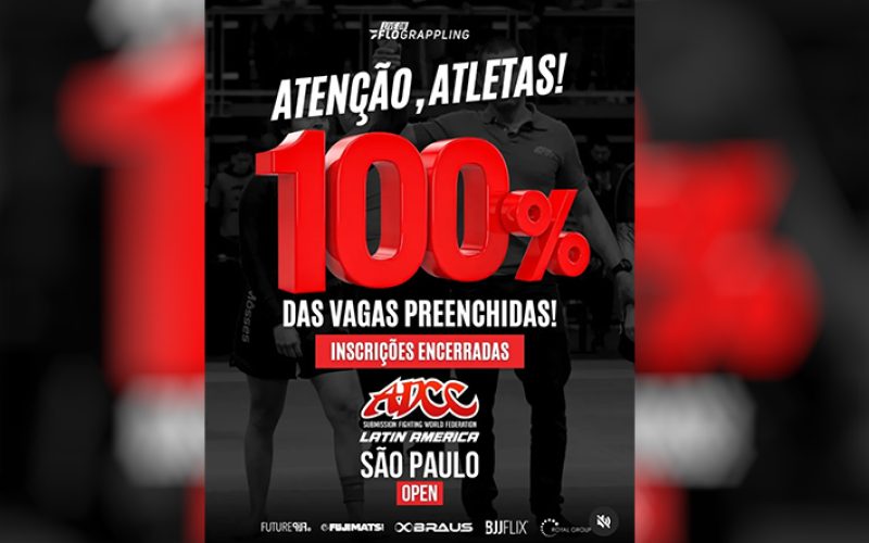 ADCC Open São Paulo fecha as inscrições