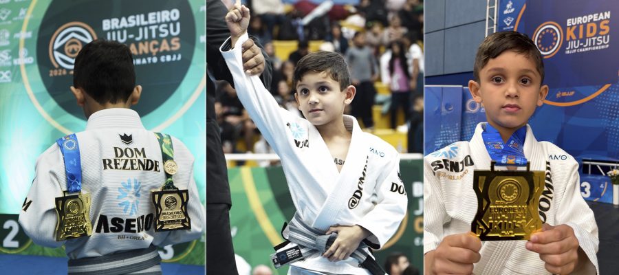 Dom Rezende chega ao Pan Kids como líder do ranking mundial da IBJJF e invicto na temporada
